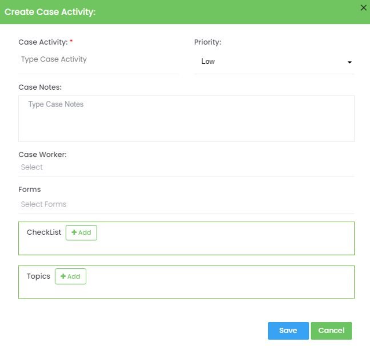A screenshot of a case activity

AI-generated content may be incorrect.
